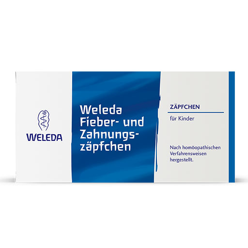 WELEDA Fieber- und Zahnungsz&auml;pfchen