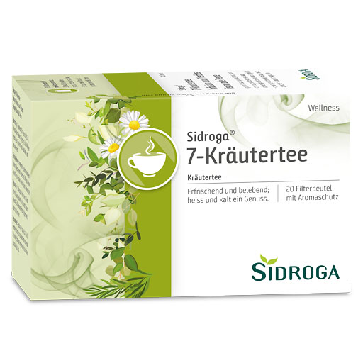 SIDROGA Wellness 7-Kr&auml;utertee Filterbeutel