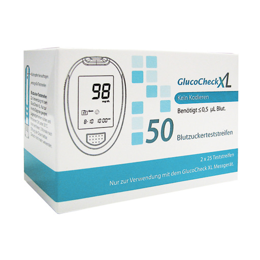 GLUCOCHECK XL Blutzuckerteststreifen