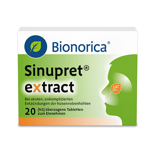 SINUPRET extract &uuml;berzogene Tabletten