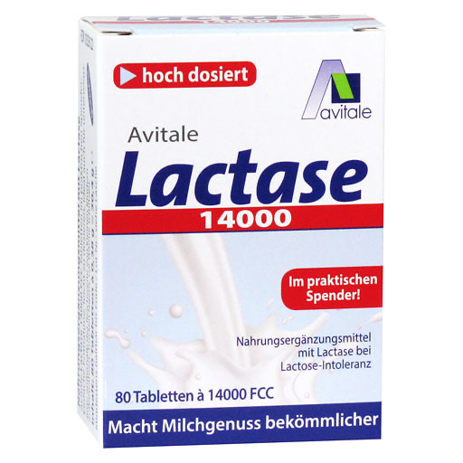 LACTASE 14.000 FCC Tabletten im Spender