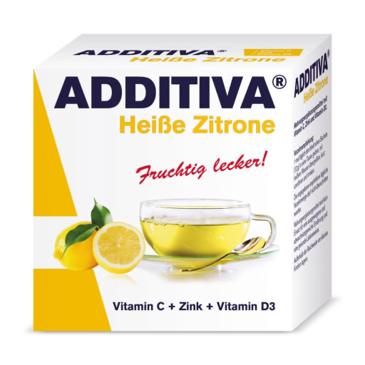 ADDITIVA hei&szlig;e Zitrone Pulver