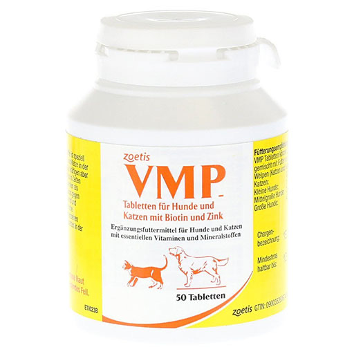 VMP Tabletten Erg&auml;nzungsfuttermittel f.Hund/Katze