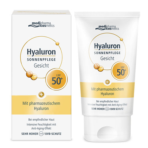 HYALURON SONNENPFLEGE Gesicht Creme LSF 50+