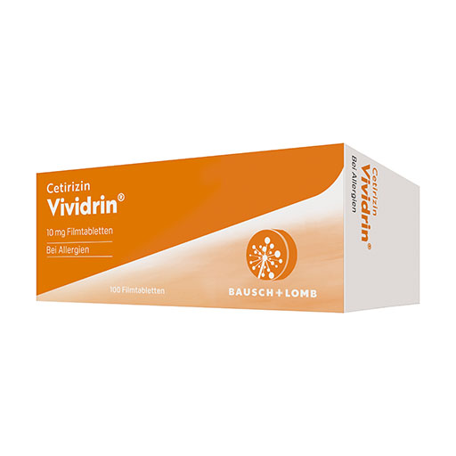 CETIRIZIN Vividrin 10 mg Filmtabletten
