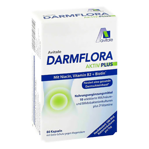 DARMFLORA Aktiv Plus 100 Mrd.Bakterien+7 Vitamine