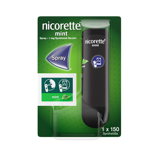 nicorette&reg; Mint Spray 1 mg/Spr&uuml;hsto&szlig; NFC