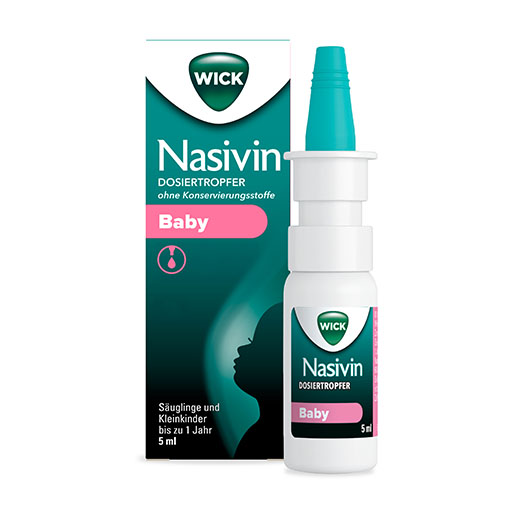WICK Nasivin Dosiertropfer oK Baby 0,1 mg/ml NTR