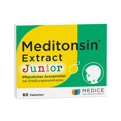 MEDITONSIN Extract Junior pflanzl.Erk&auml;ltungstabl.